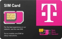2 – T-Mobile SIM Card 5GUC/5G/4GLTE Prepaid or Postpaid SIM Card ONLY